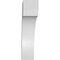 Ekena Millwork 5 1/2-in. W x 20-in. D x 24-in. H Legacy Architectural Grade PVC Knee Brace BRCP055X20X24LEC - alternate 3
